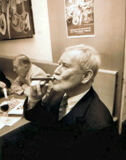 Papa Krause mit Sonecca.